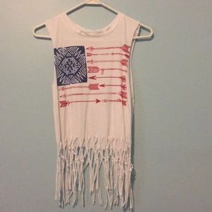 American flag t-shirt